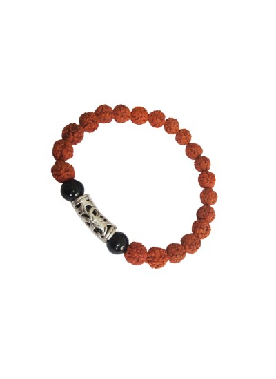 Filigree Stylish Rudraksha Bracelet 